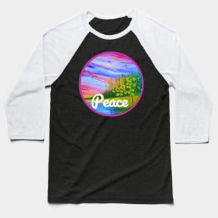 Peace in Nature Baseball T-Shirt